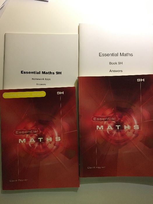 Livro ESSENTIAL MATHS 9H - 4 volumes