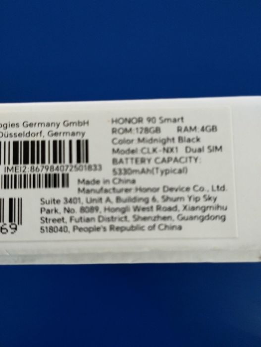 Honor 90 Smart Novo