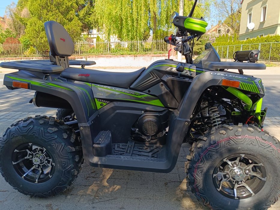DUŻY Firmowy QUAD ASIX CHALLENGER 250 Nowy Mocny Wyciągarka Gwarancja