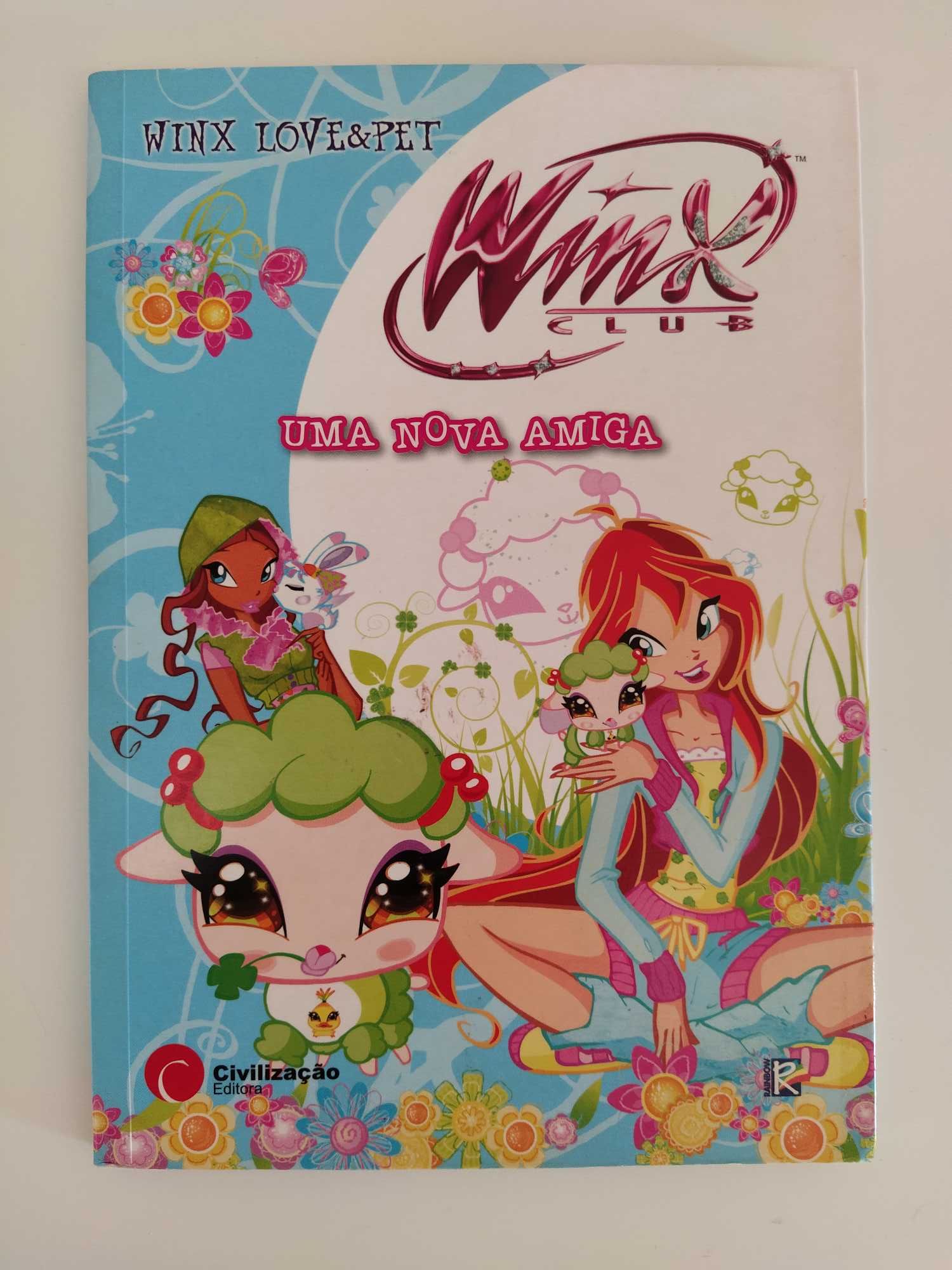 2 Livros Winx e Magia do Arco-íris