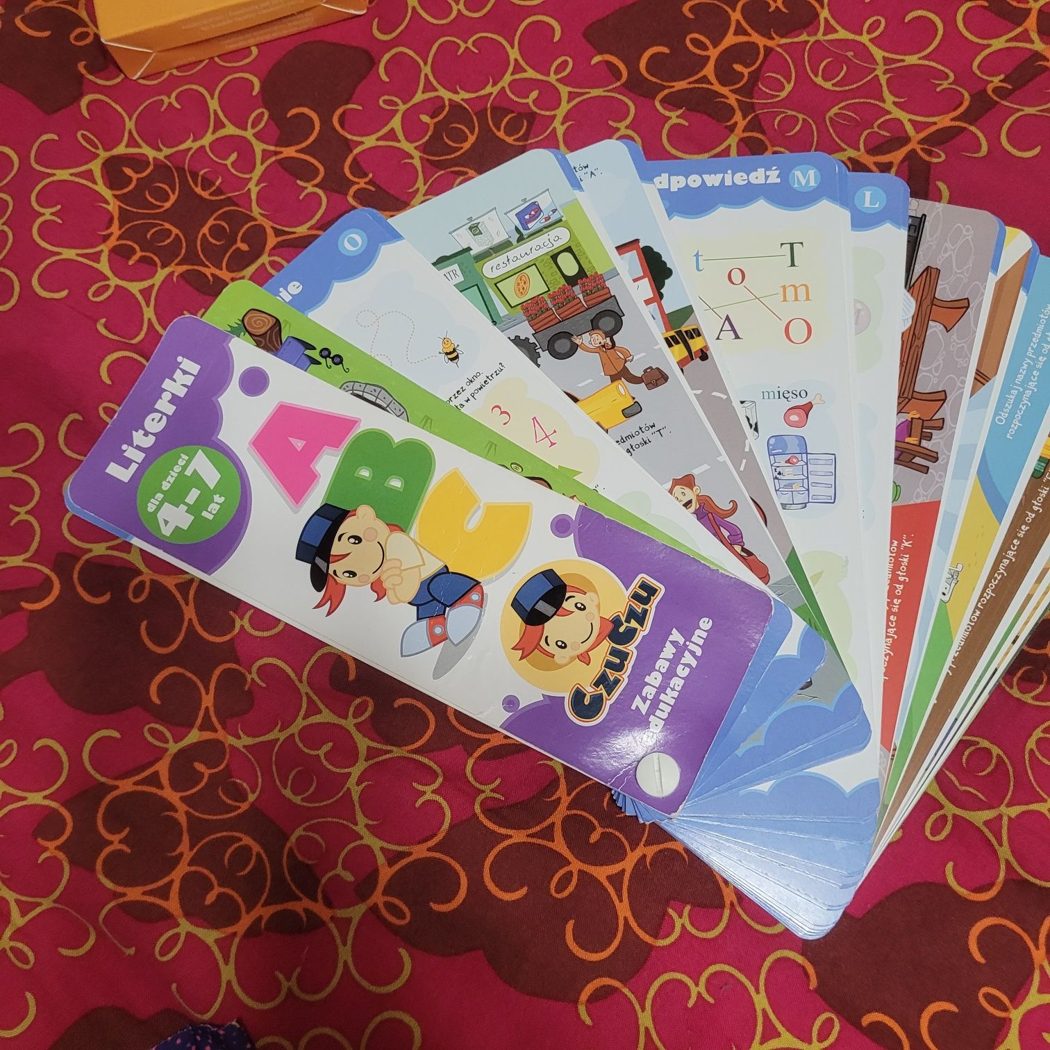 Książeczka edukacyjna Czuczu 4-7 lat nauka literek