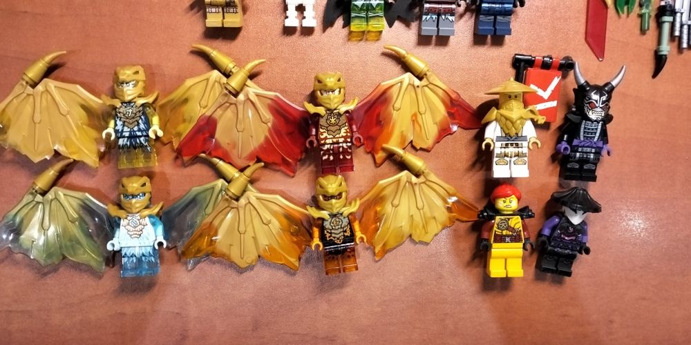 Lego Ninjago original лего ніндзяго оригінал мініфігурки аксесуари