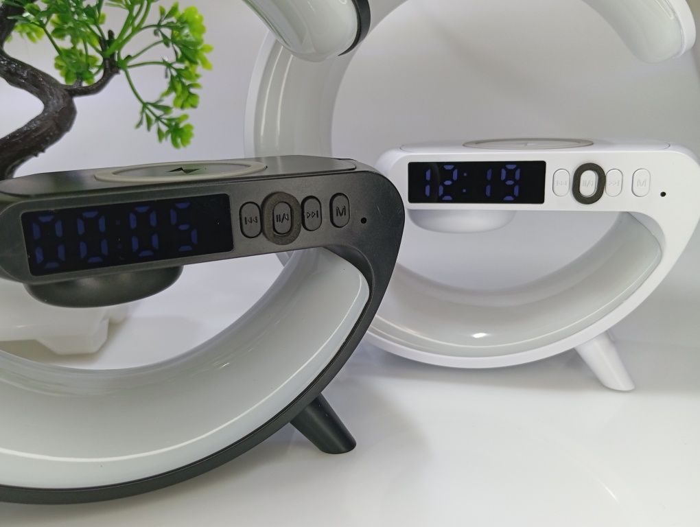 Распродажа‼️Бездротова зарядка 15w, розумний нічник RGB з Bluetooth ‼️