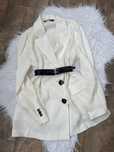 Zara marynarka ecru L 40