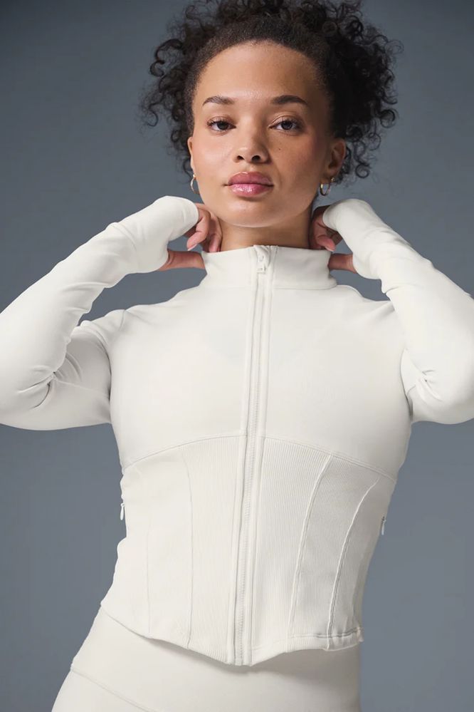 Оригінал кофта Airbrush Corset Full Zip Jacket