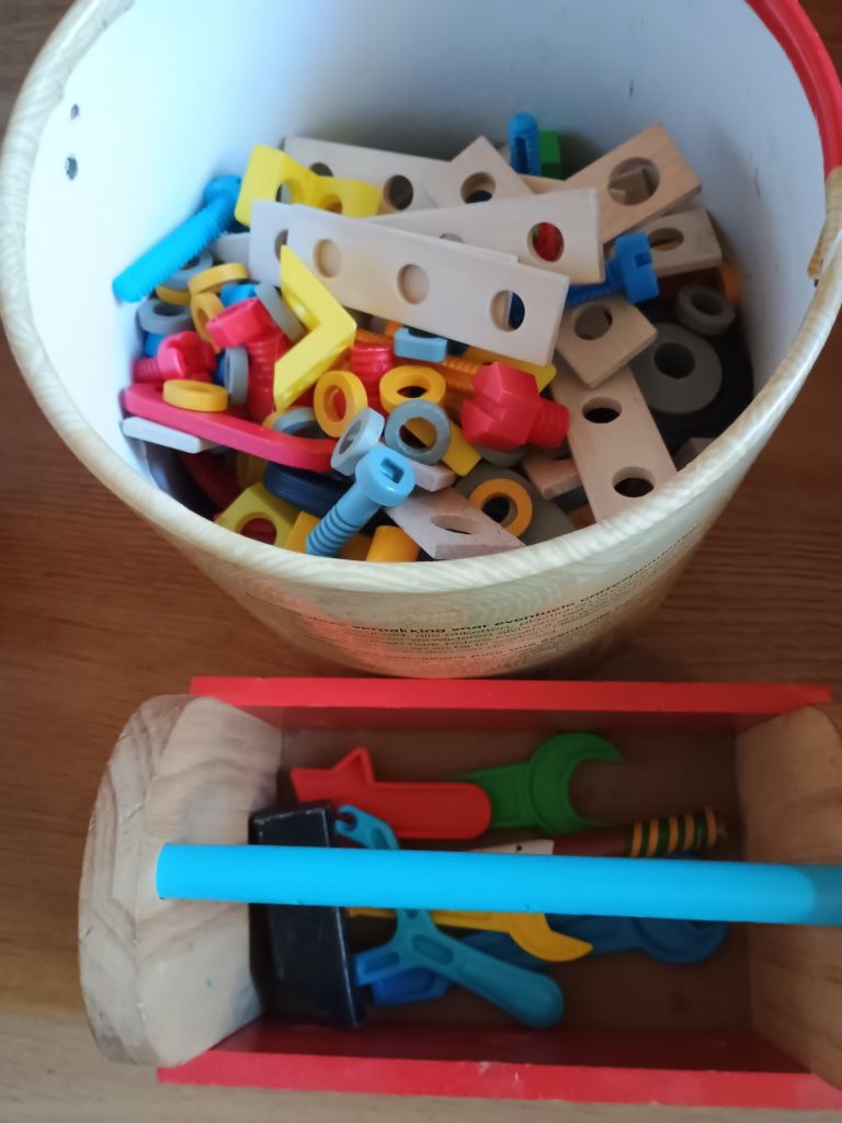 Klocki konstrukcyjne Skrzynka narzędziowa