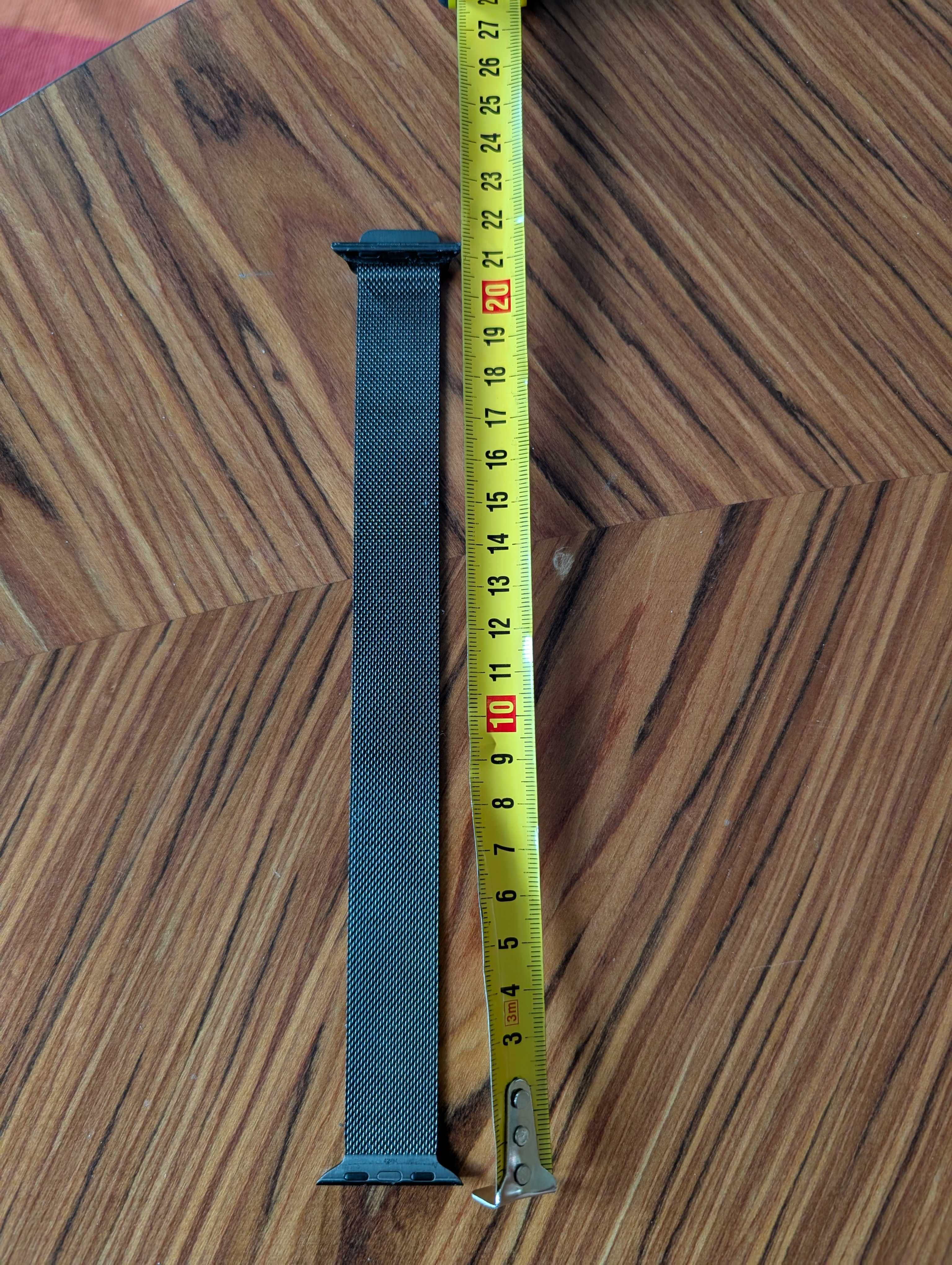 Apple Watch 6 40mm Space Gray + 2 paski + bransoleta mediolańska