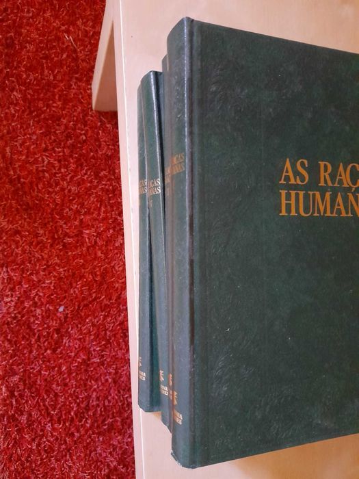 Livros as Raças Humanas (1,2,3,4)