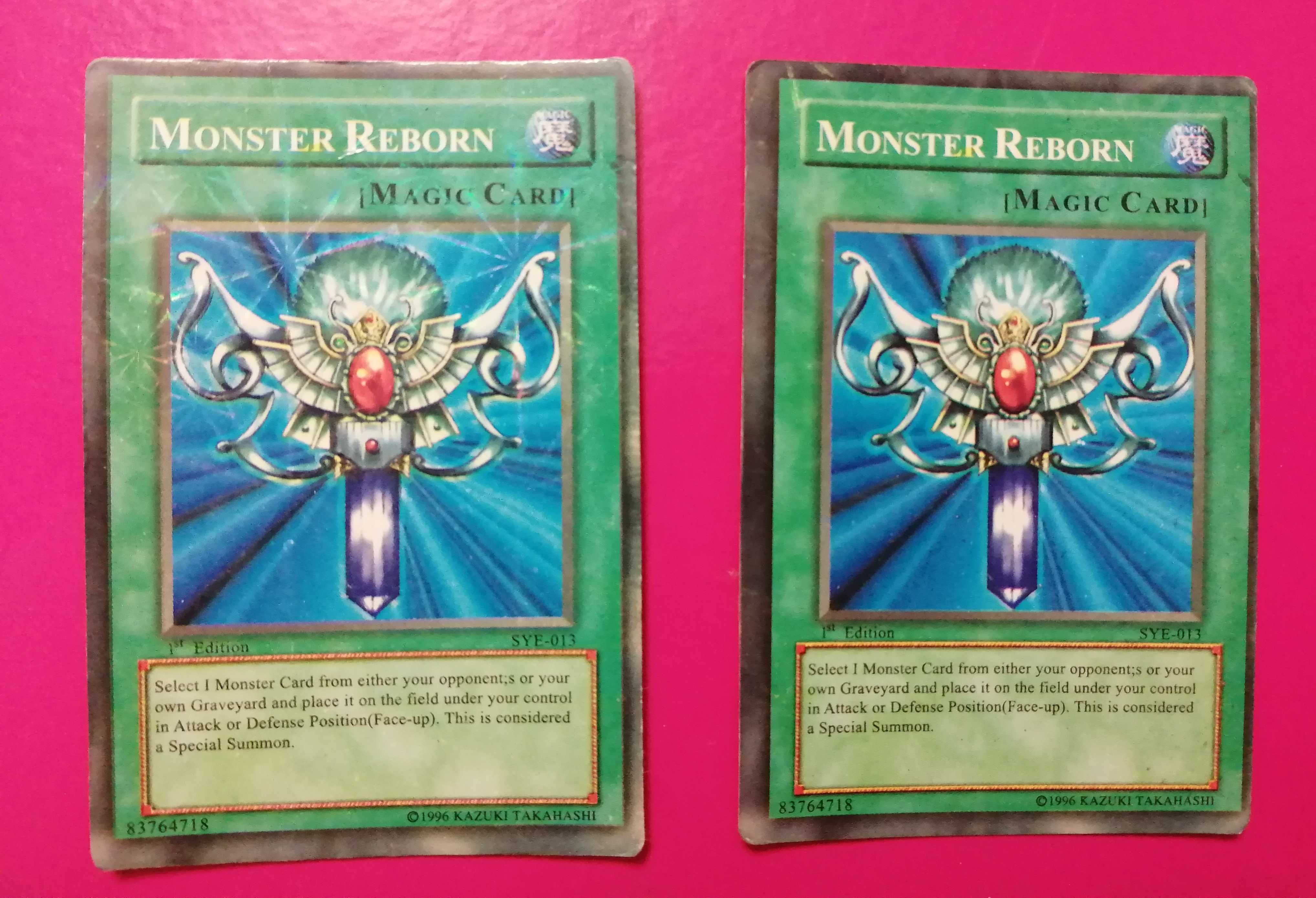 Carta Yu-Gi-Oh - Monster Reborn