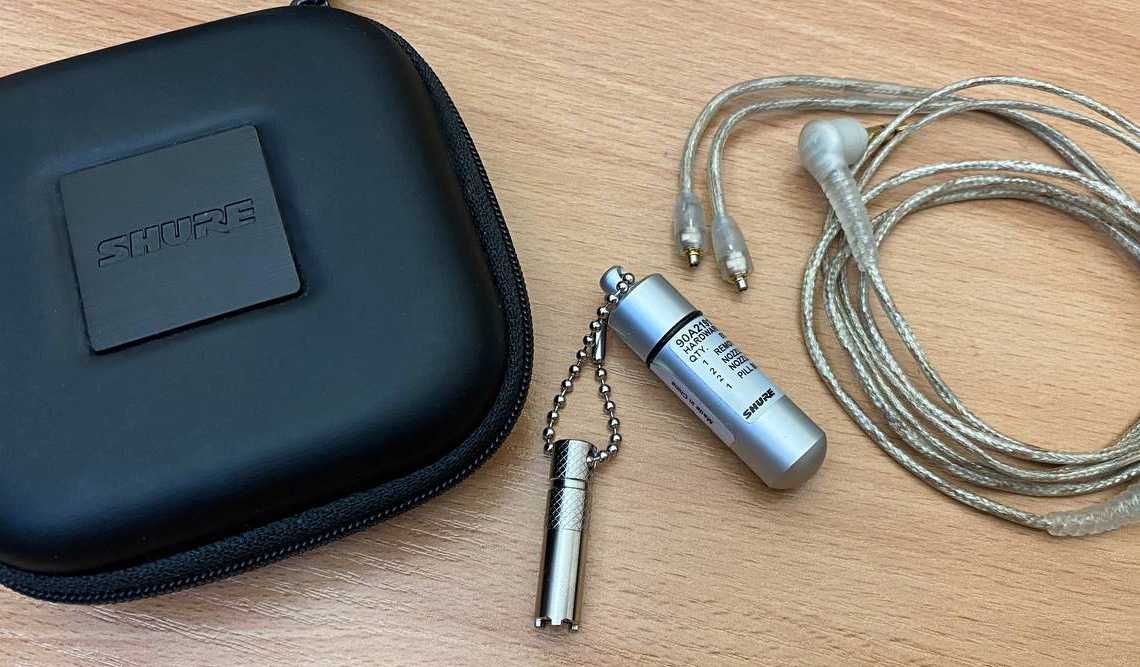 Нові Навушники Shure SE846-CL (Clear) 4-драйверні арматурні Комплект!