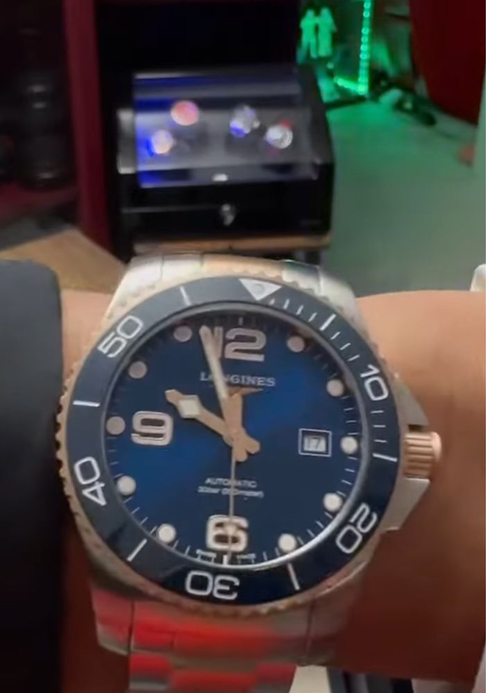 Longines Hydroconquest Automatic Rose Gold, 41mm