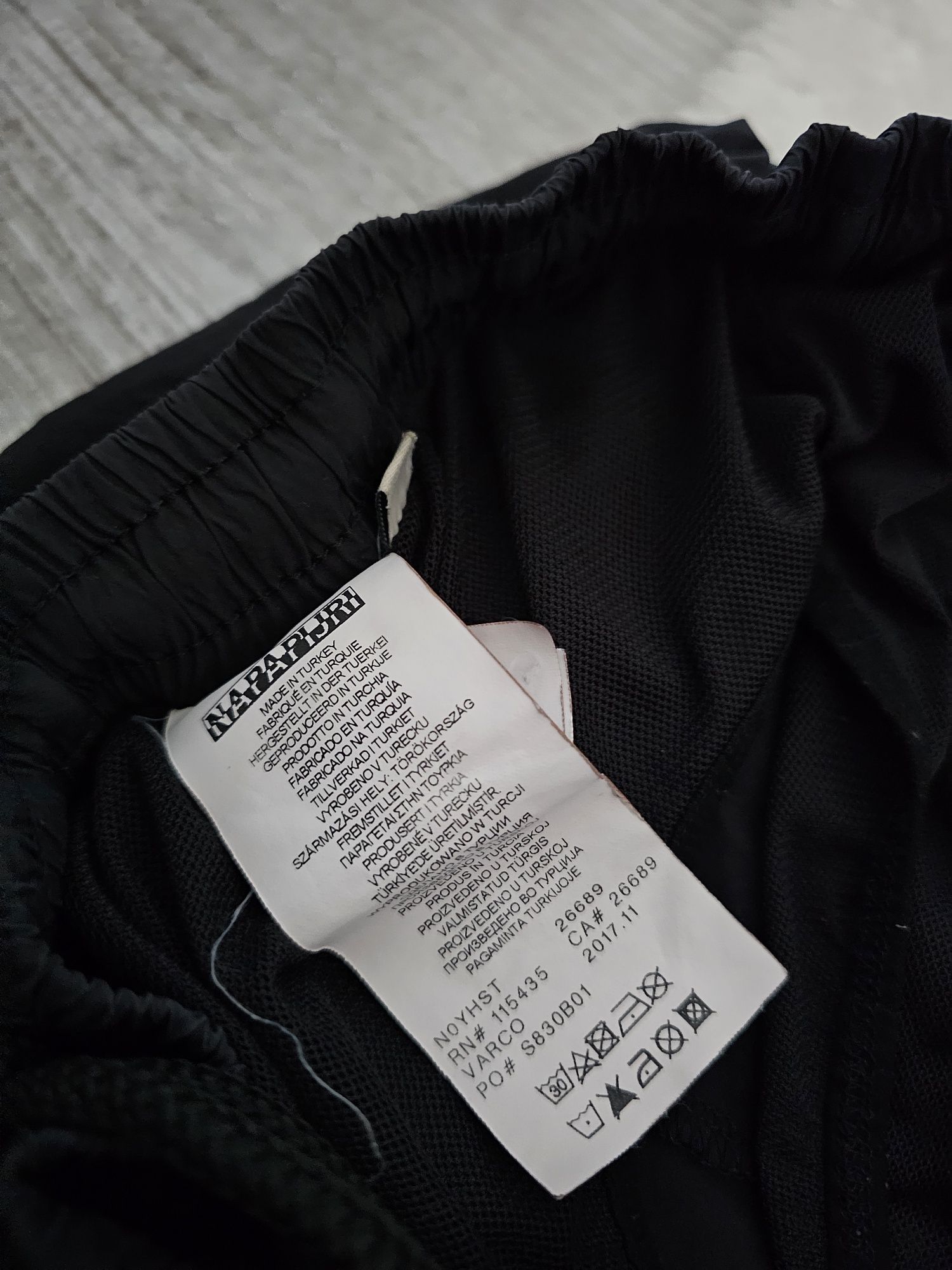 spodenki napapijri Rozmiar XL Czarne Szorty napapijri