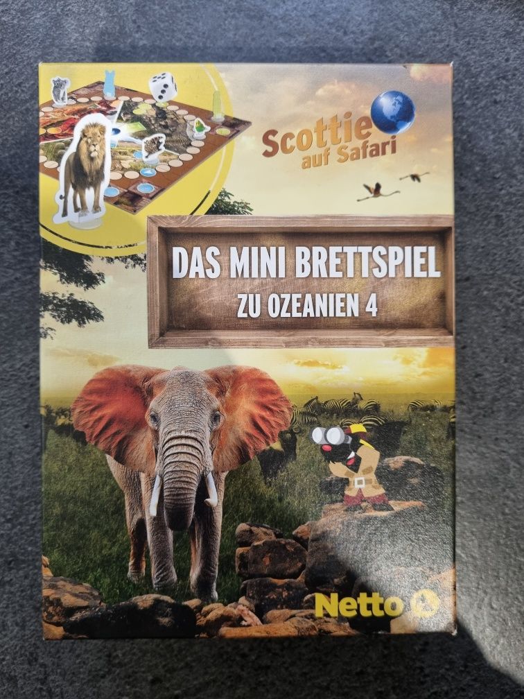 Gra planszowa ZOO Safari Nowa figurki