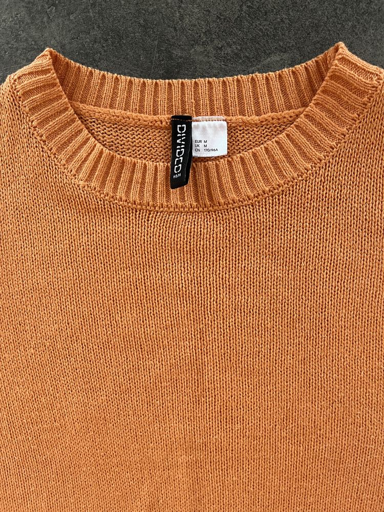 Damski sweter pomarańczowy M