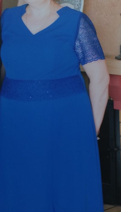 Sukienka długa wizytowa elegancką okolicznosciowa roz 46/48
