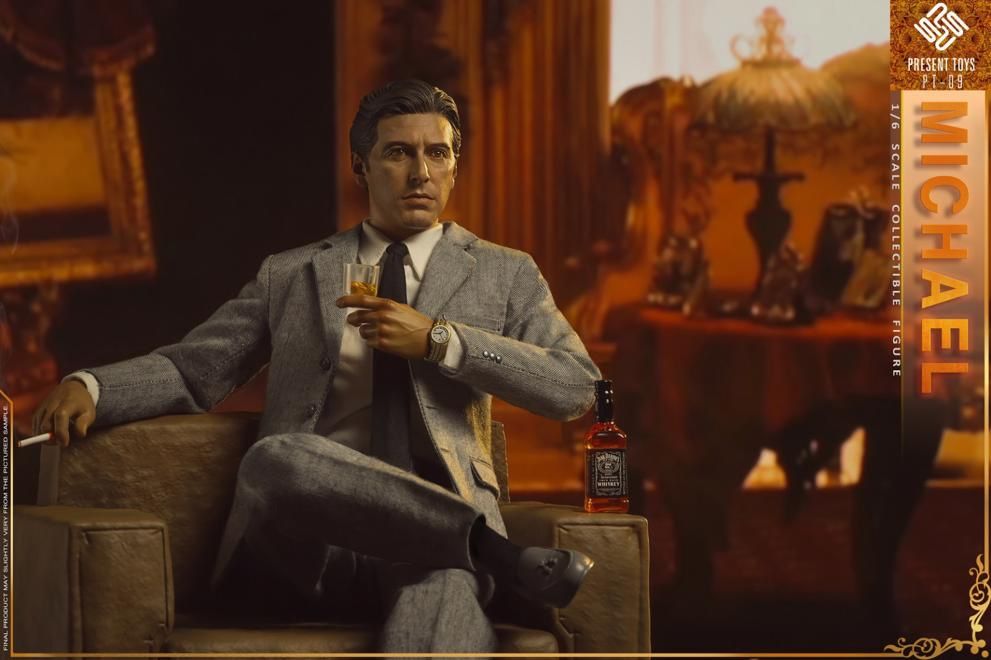 Фигурка 1/6 Godfather Michael Corleone Present Toys тип hot toys