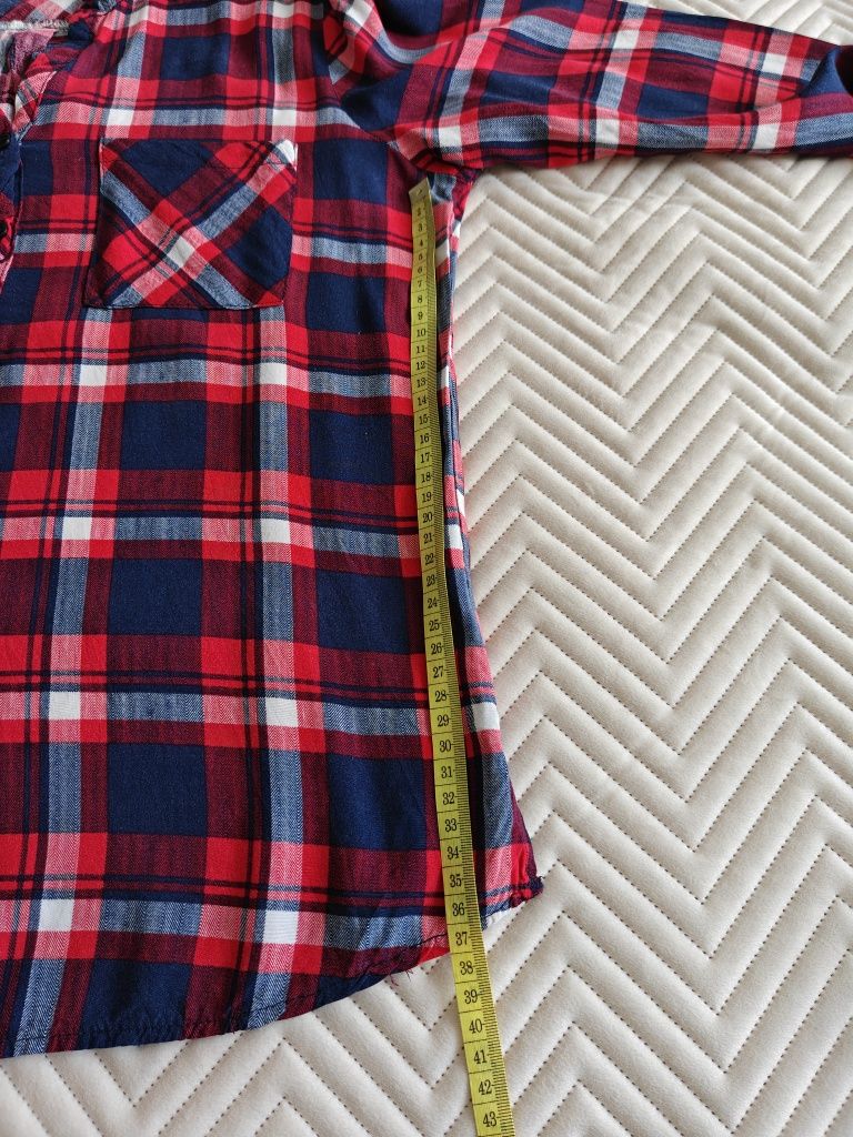 Damska koszula w kratę / TXM Fashion / roz.36