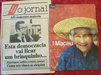 Jornais Antigos - O Jornal + DIário Notícias Suplemento