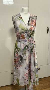 Damska sukienka spódnica na podszewce marka Bellezza roz 48 XL L
