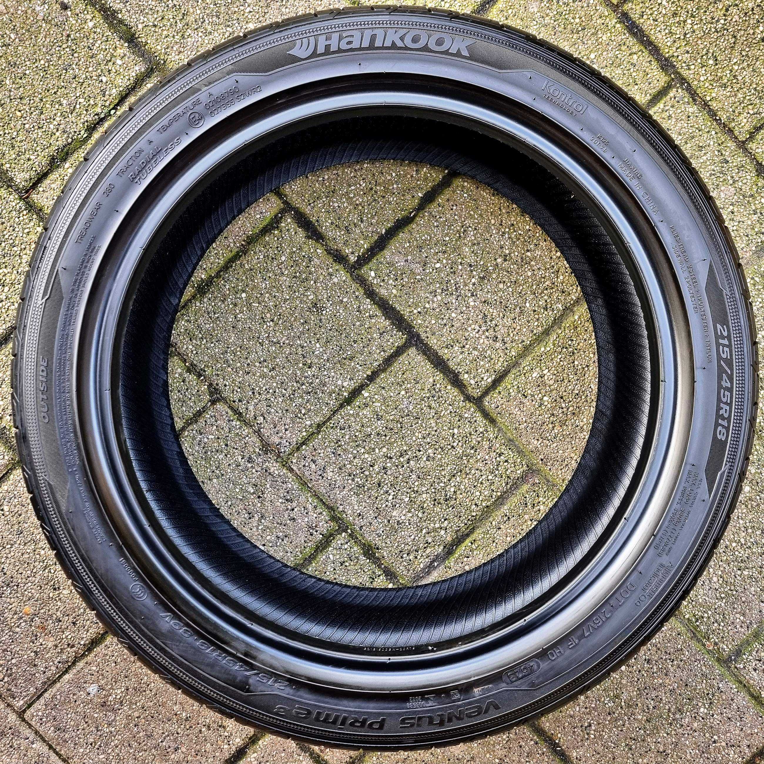 Hankook Ventus Prime 3 215/45R18 89V FR Rok 2023.46 - Nowe