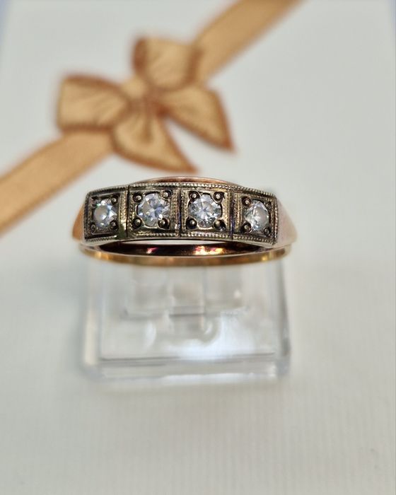 Piękny pierścionek używany PR 585 rozm 19