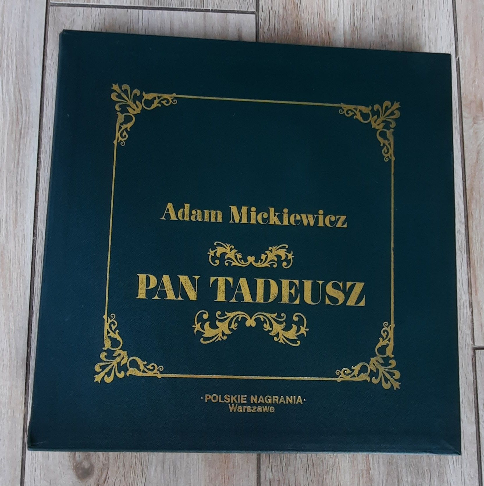 Pan Tadeusz wydanie na 14 płytach+ epilog.