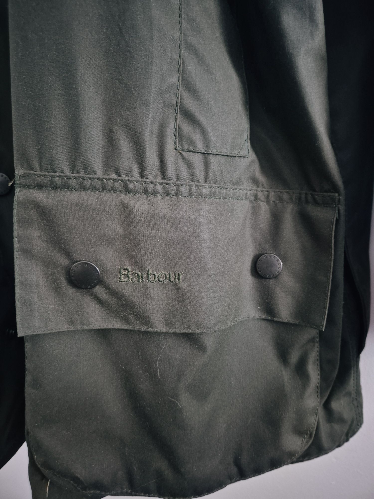 Casaco BarBour Beaufort olive XXXL novo