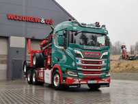 Scania Do drewna drzewa lasu doll  Scania R650 V8 do drewna drzewa lasu