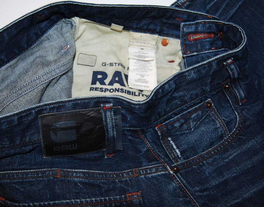 G-STAR RAW SCUTAR 3d slim tapered W31 L32 pas 84 jeansy męskie