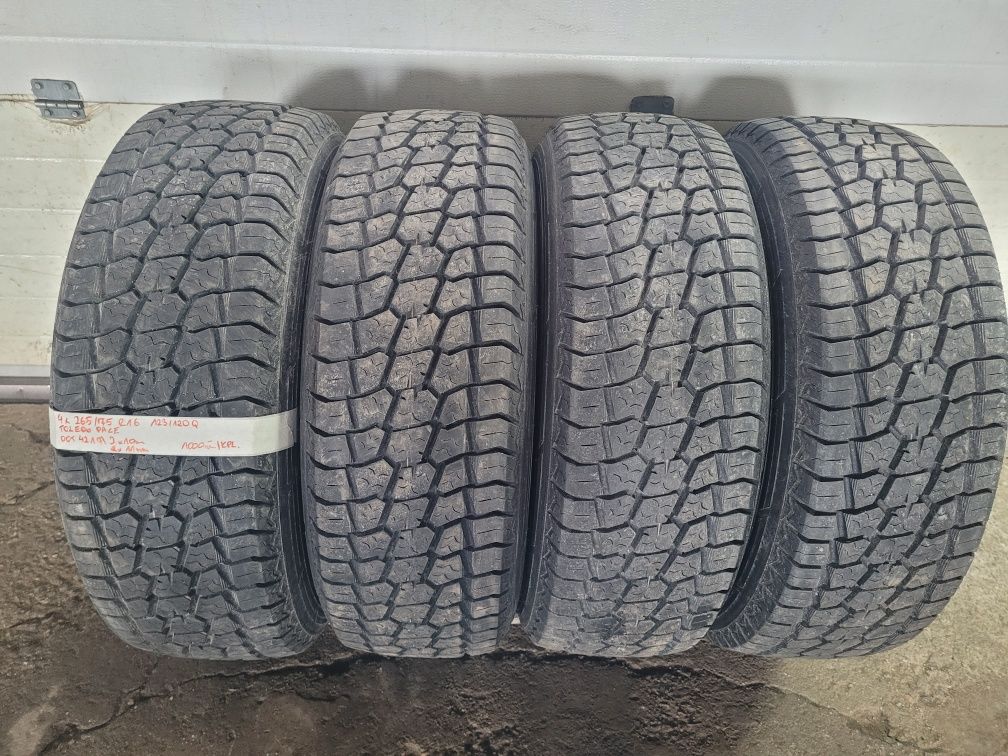 Opony całoroczne używane 265/75 R16 123/120Q Toledo - 4 szt.