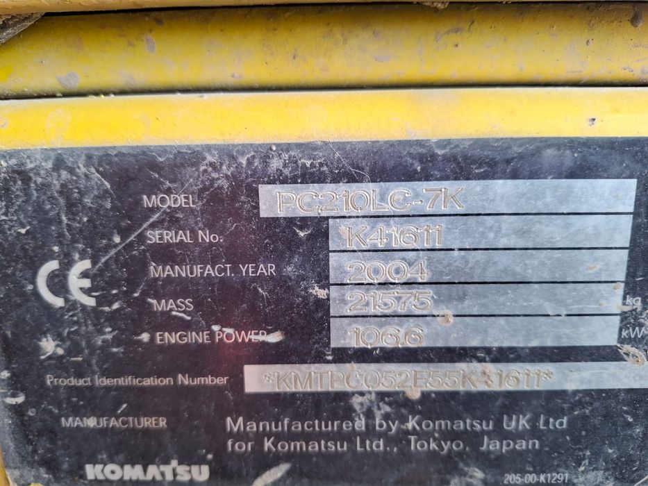 Komatsu PC 210-7