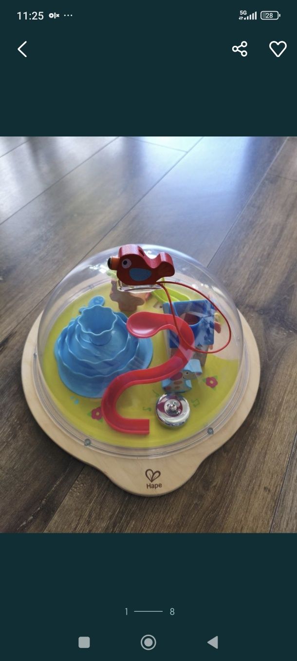 Puzzle Djeco przeplatanka melisa &;doug+ kulodrom hape