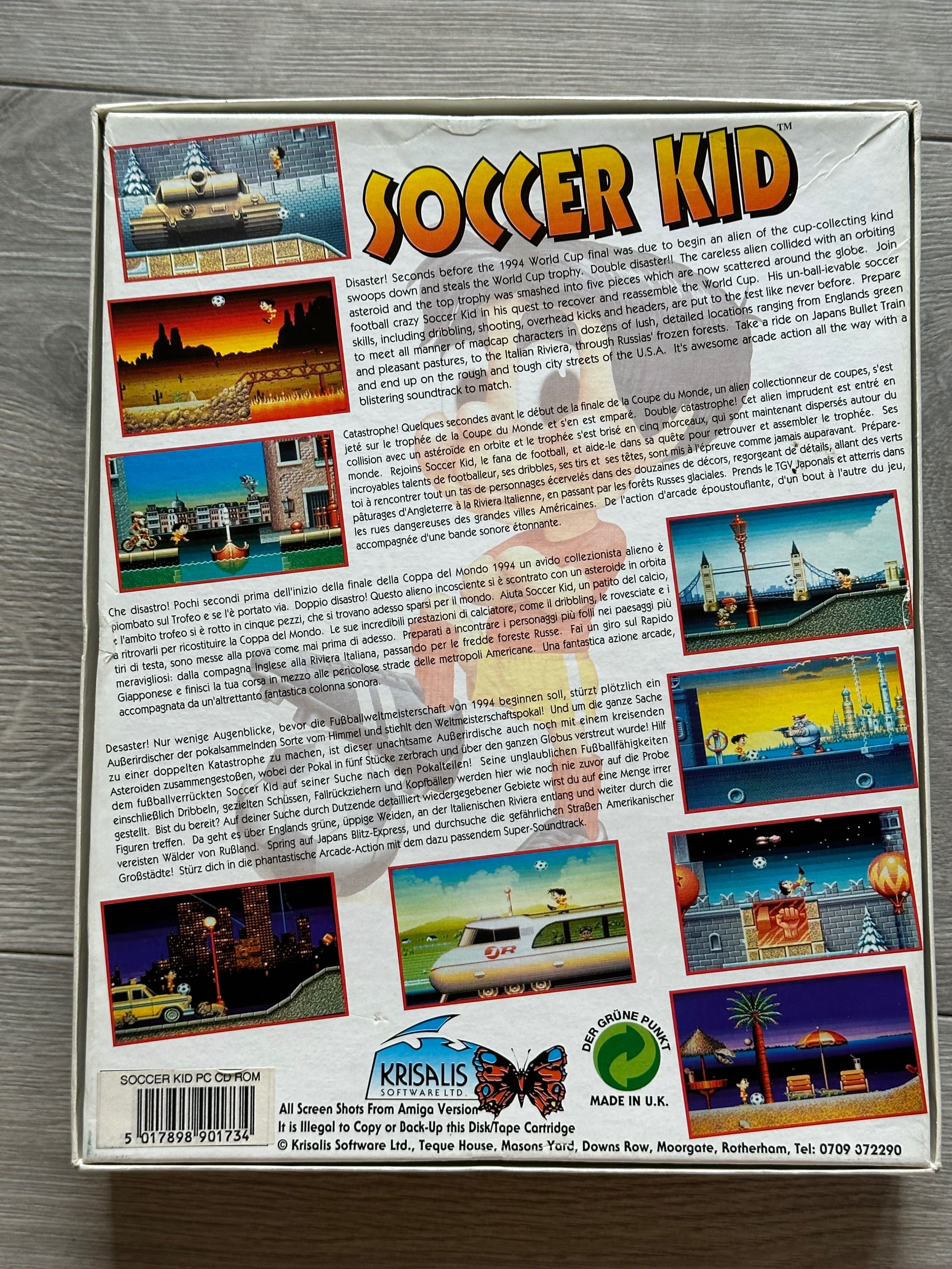 Soccer Kid / PC / EUR / Big Box / UNIKAT