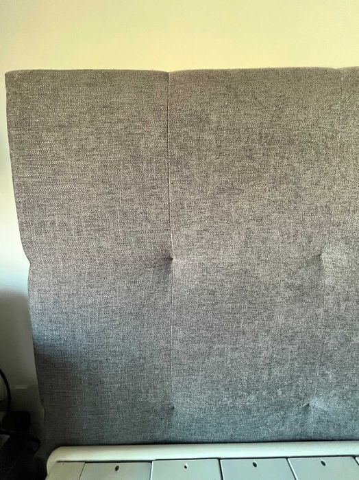 cama casal 140*200 com arrumação e cabeceira