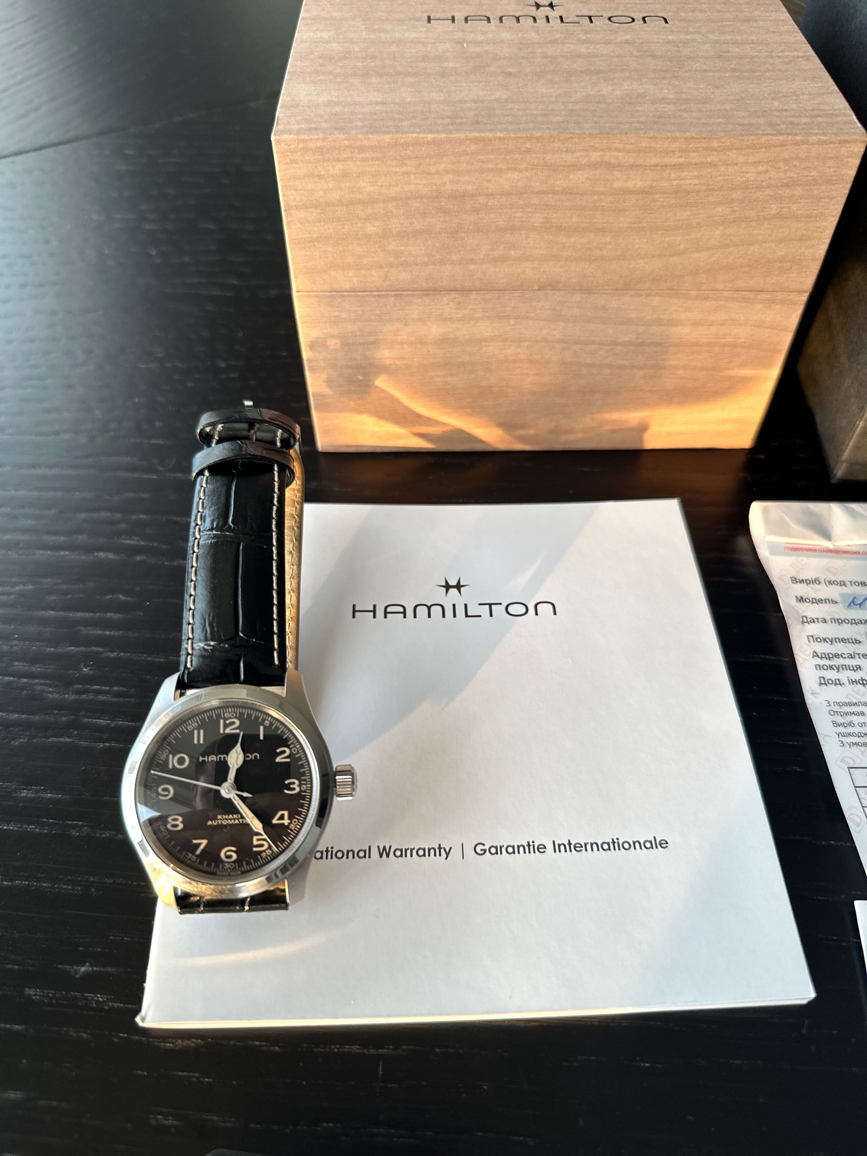 Продам годинник Hamilton Khaki Field Murph Auto 38мм H70405730