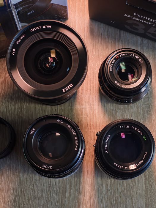 Продам об’єктиви для Fujifilm X-mount