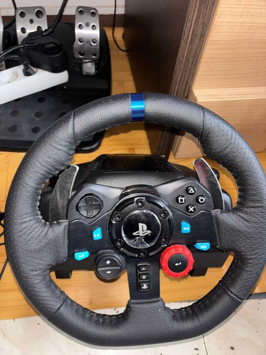 Volante Logitech G29 compativel PC\PS5 e Cambio de Marcha