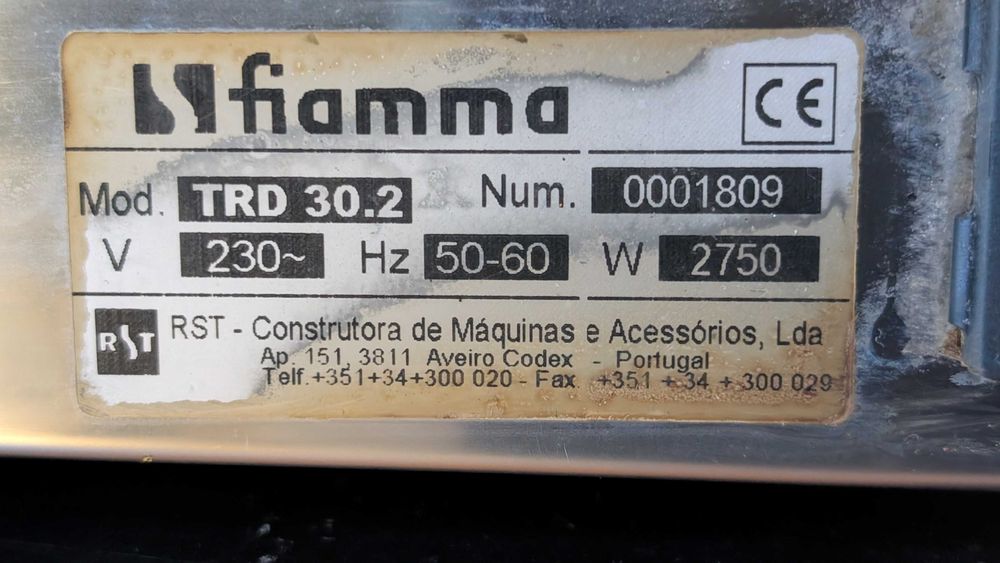 Torradeira Industrial Fiamma