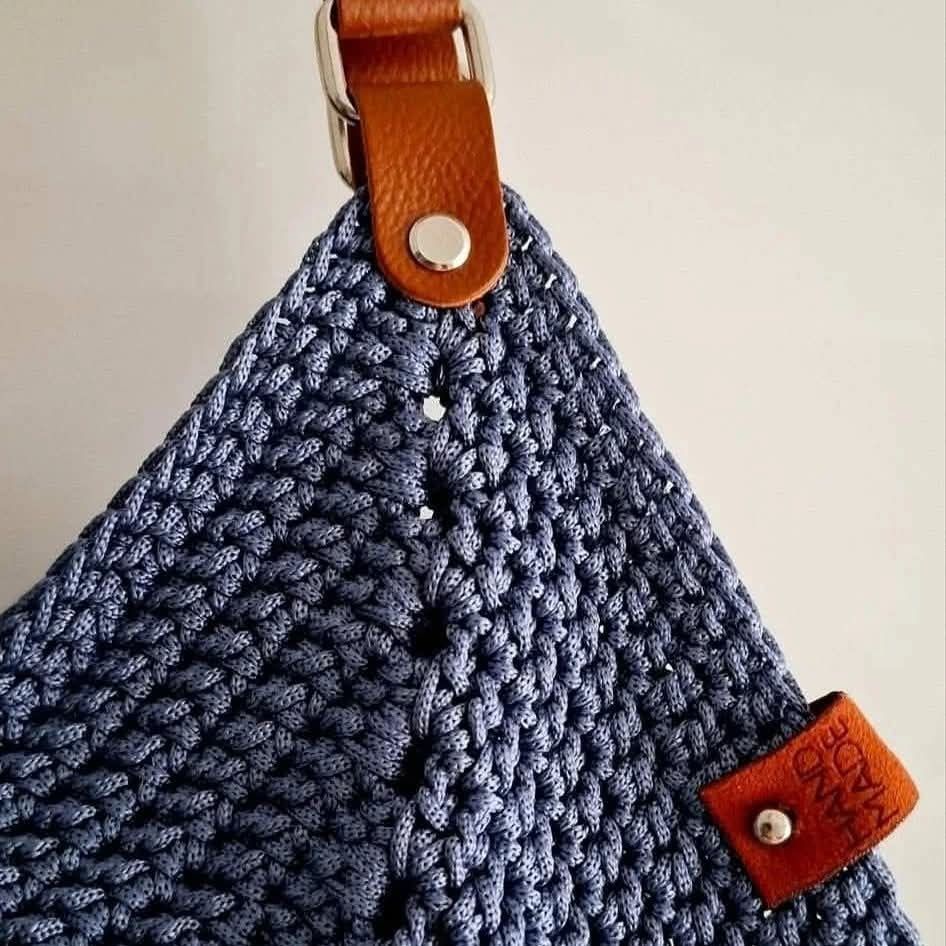 Handmade torba tulipan