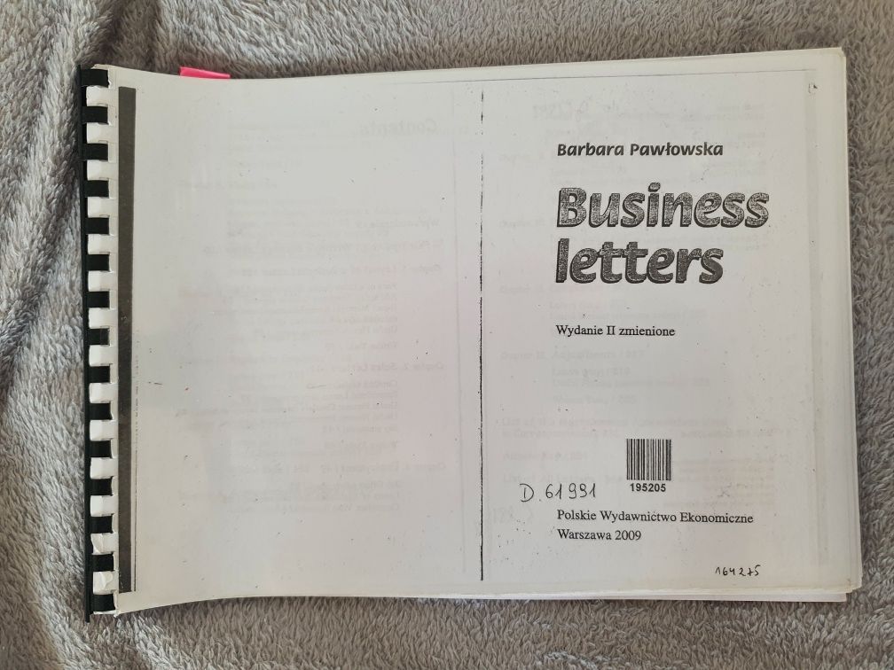 Business Letters - Pawłowska