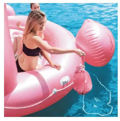 Flamingo insuflável gigante Intex NOVO