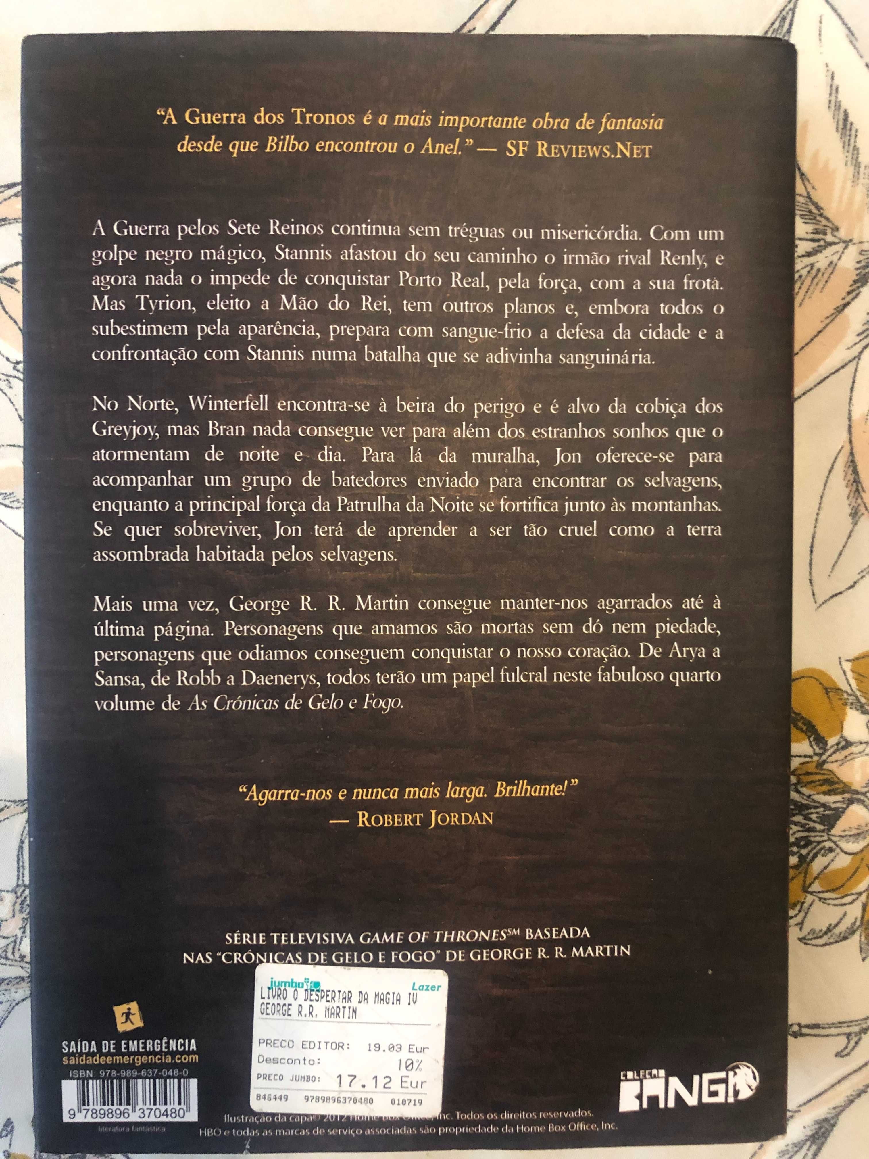 «Guerra dos Tronos - O Despertar da Magia»  (Livro 4)