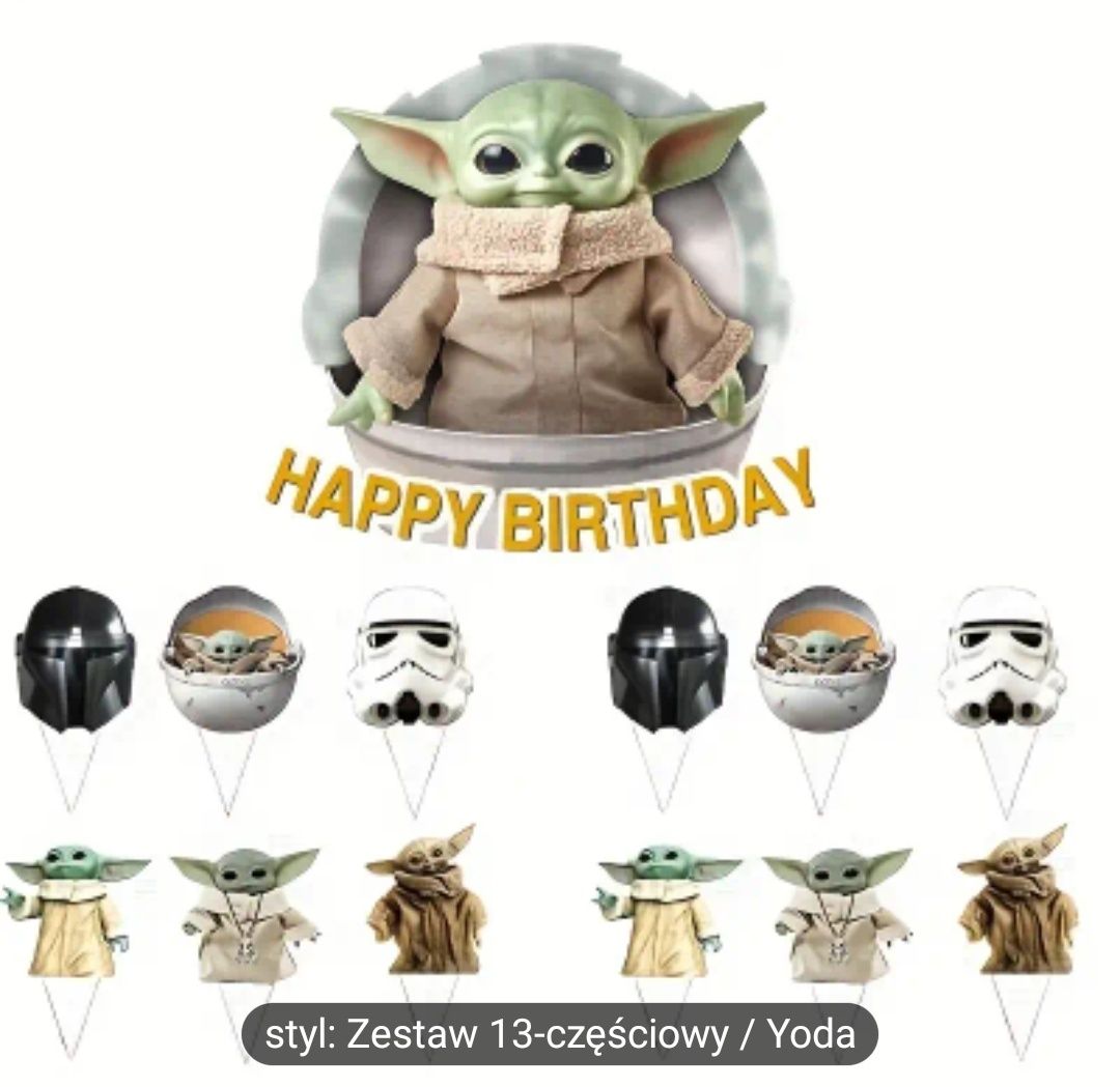 Zestaw urodzinowy Gwiezdne wojny Star Wars