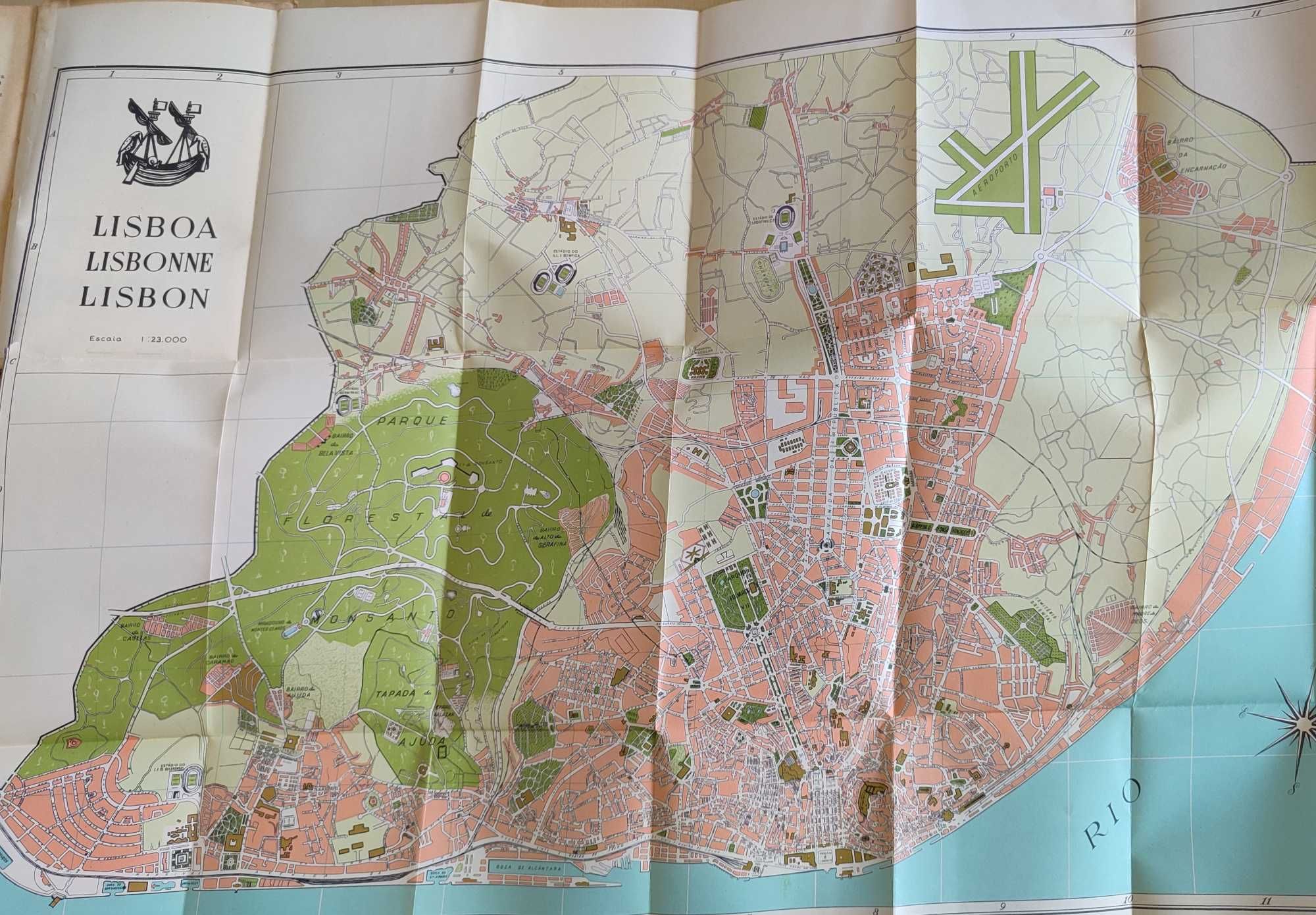 Novos e velhos caminhos e Lisboa 1955 a 1956