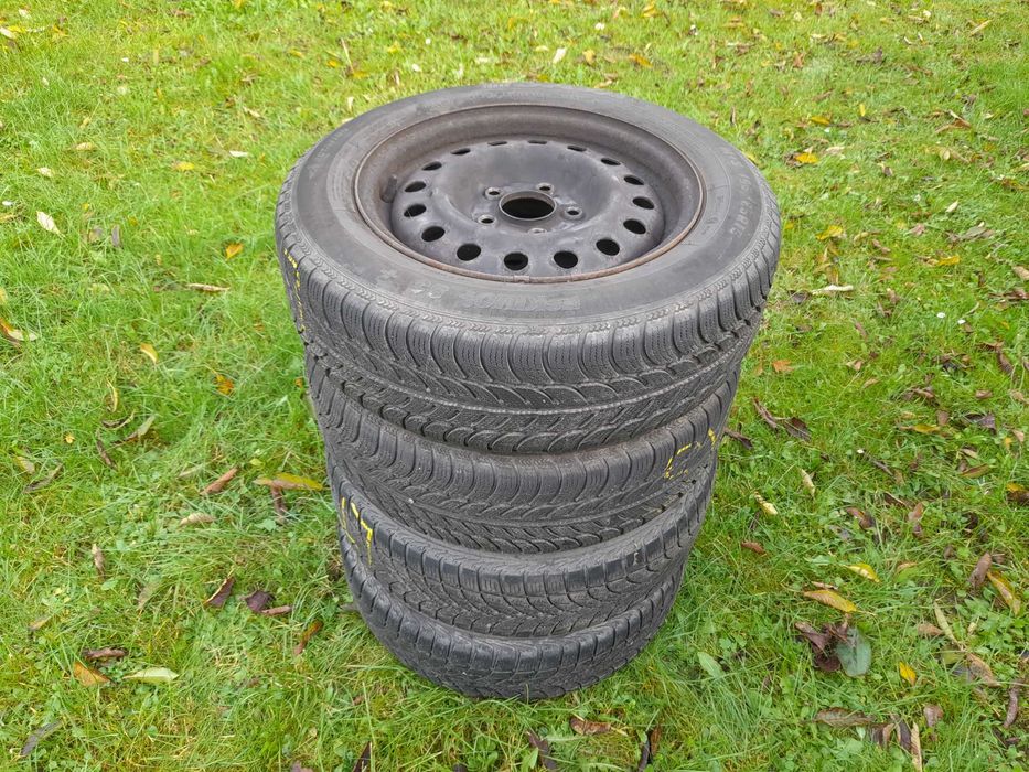 4 koła felgi + opony ZIMOWE 15" Nissan Almera Tino 5x114,3