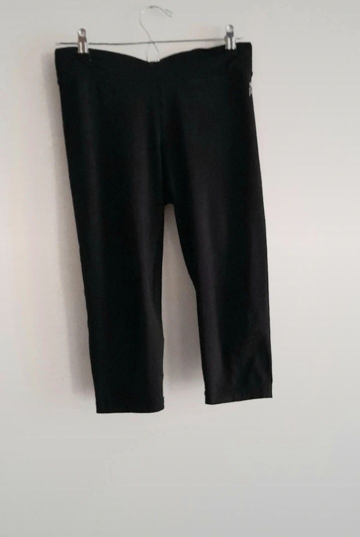 OKAZJA czarne legginsy sportowe spodnie kolarki fitness Yoga s 36 m