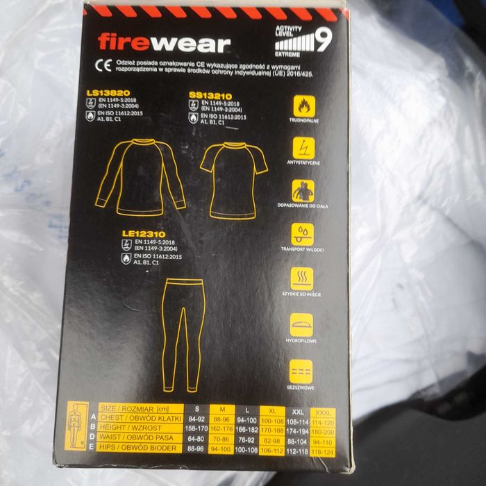 Bluza męska trudnopalna i antystatyczna Kadimex XL