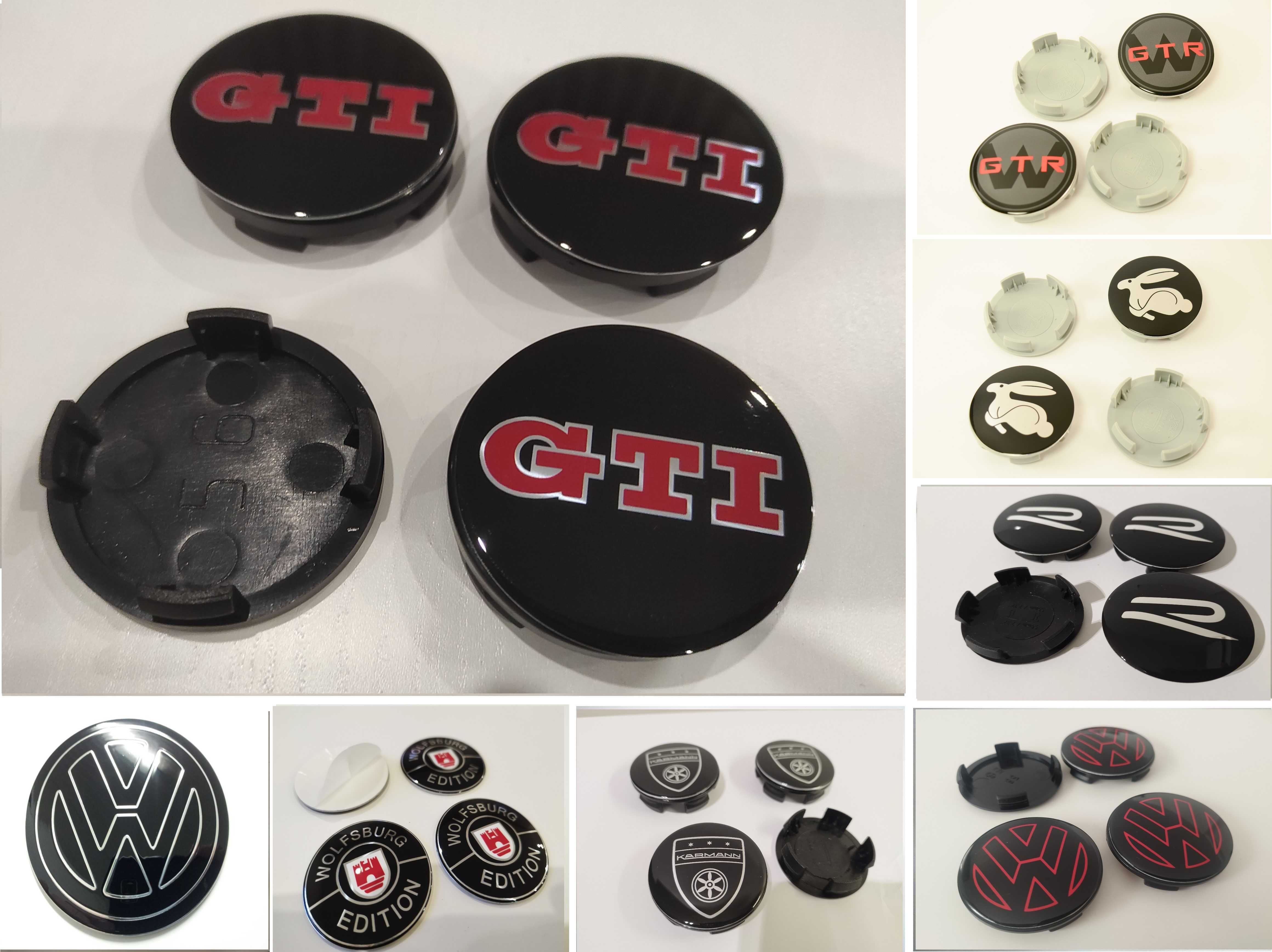 | centros para jante GTI | ,  4 unidades - OUTRAS cores