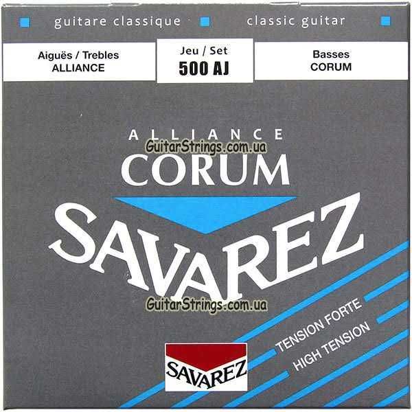 Струны Savarez 500AJ для классической гитары Оригинал Франция