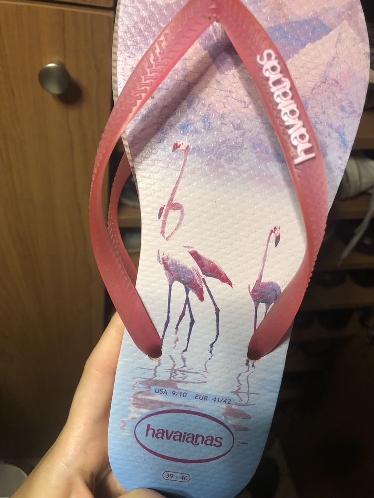 Havaianas 40/41 slim rosa